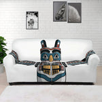 Native American Eagle Totem Print Sofa Cover