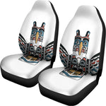 Native American Eagle Totem Print Universal Fit Car Seat Covers