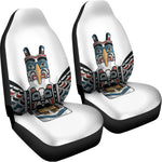 Native American Eagle Totem Print Universal Fit Car Seat Covers