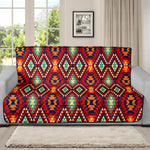 Native American Geometric Pattern Print Futon Protector