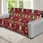 Native American Geometric Pattern Print Futon Protector