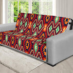 Native American Geometric Pattern Print Futon Protector