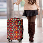 Native American Geometric Pattern Print Luggage Cover