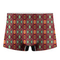 Native American Geometric Pattern Print Men's Boxer Briefs