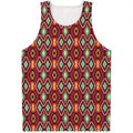 Native American Geometric Pattern Print Men's Tank Top