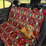 Native American Geometric Pattern Print Pet Car Back Seat Cover