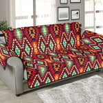 Native American Geometric Pattern Print Sofa Protector