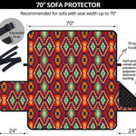 Native American Geometric Pattern Print Sofa Protector