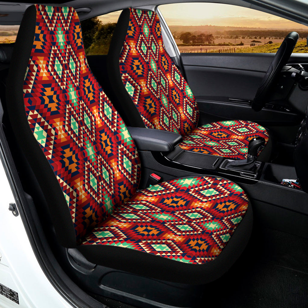 Native American Geometric Pattern Print Universal Fit Car Seat Covers