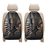 Native American Indian Girl Print Car Seat Organizers