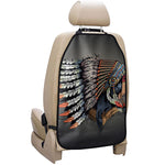Native American Indian Girl Print Car Seat Organizers