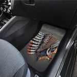 Native American Indian Girl Print Front Car Floor Mats