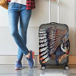 Native American Indian Girl Print Luggage Cover