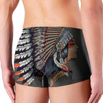 Native American Indian Girl Print Men's Boxer Briefs