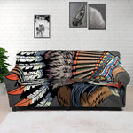 Native American Indian Girl Print Sofa Cover