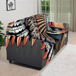 Native American Indian Girl Print Sofa Cover