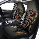 Native American Indian Girl Print Universal Fit Car Seat Covers
