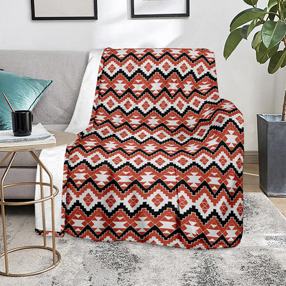 Native American Indian Pattern Print Blanket