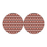 Native American Indian Pattern Print Car Coasters