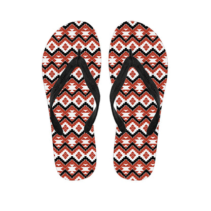 Native American Indian Pattern Print Flip Flops