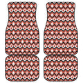 Native American Indian Pattern Print Front and Back Car Floor Mats