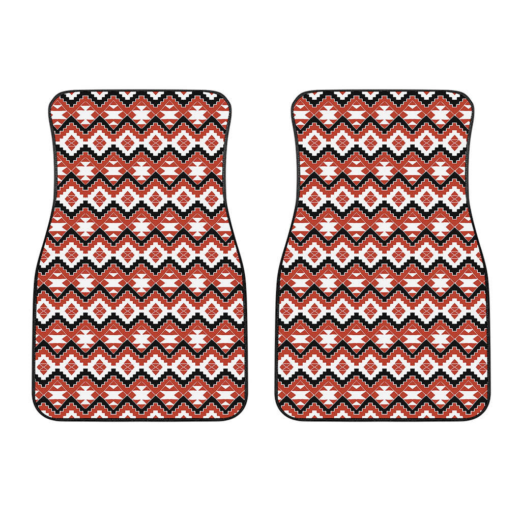 Native American Indian Pattern Print Front Car Floor Mats