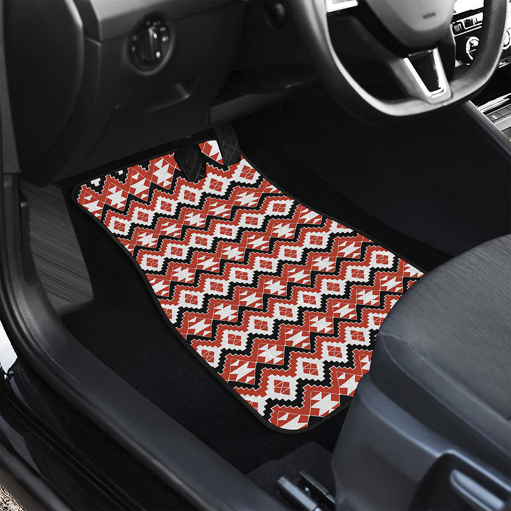 Native American Indian Pattern Print Front Car Floor Mats