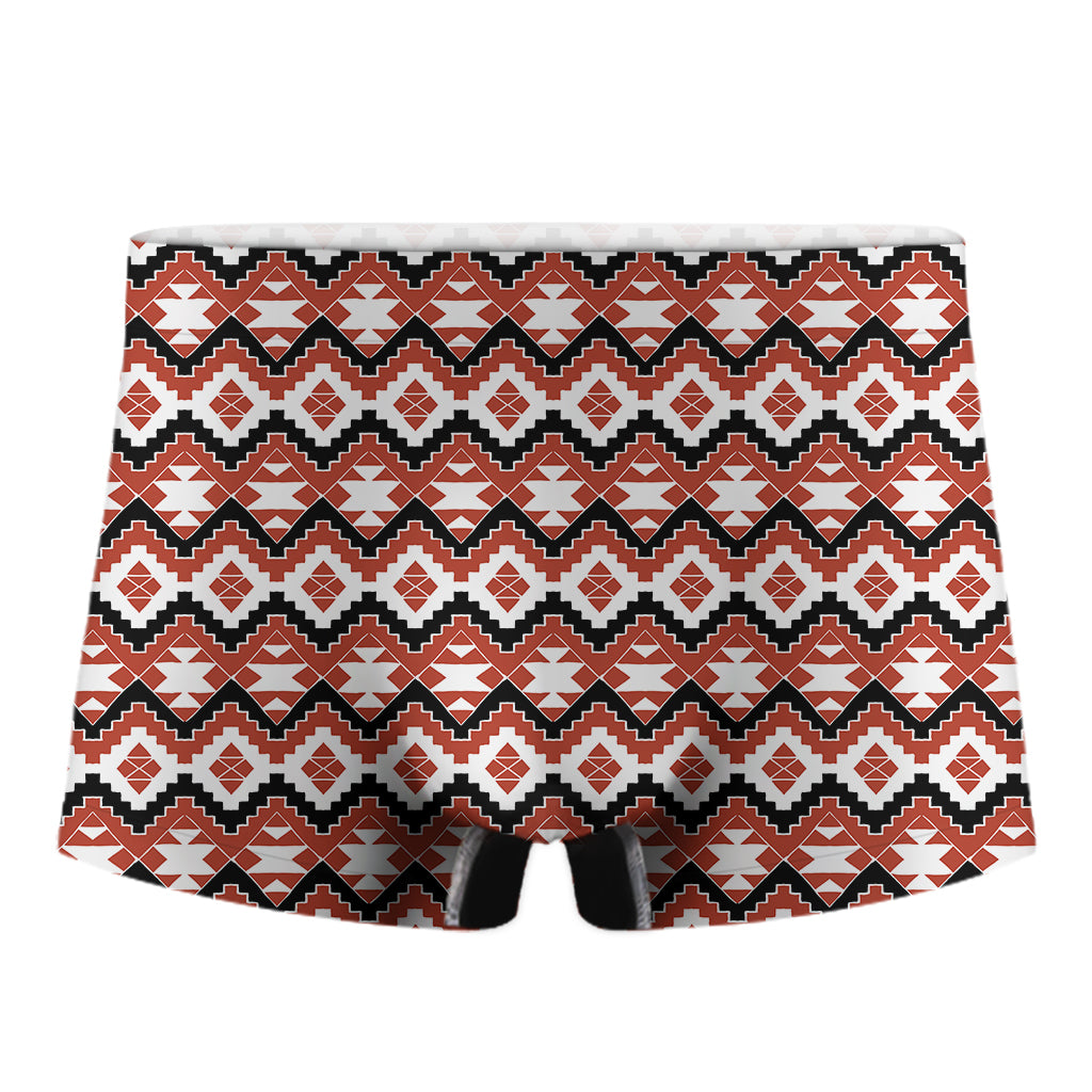 Native American Indian Pattern Print Men's Boxer Briefs