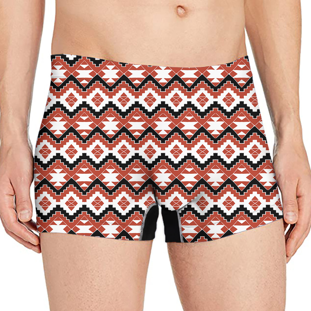 Native American Indian Pattern Print Men's Boxer Briefs