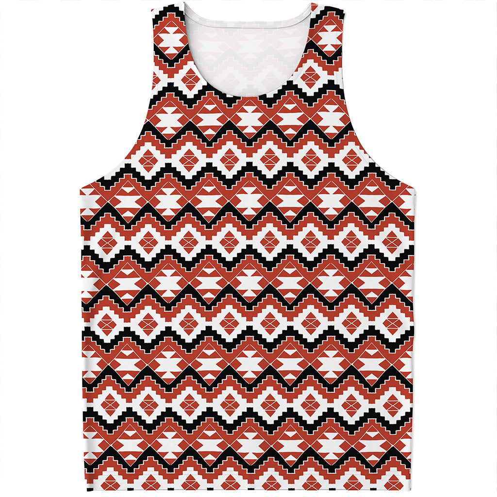 Native American Indian Pattern Print Men's Tank Top