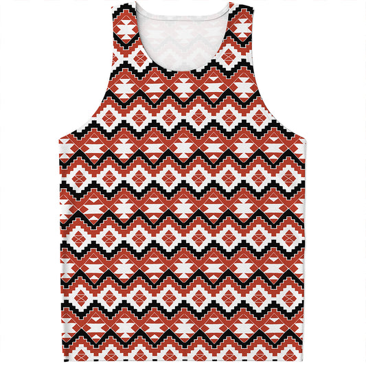 Native American Indian Pattern Print Men's Tank Top