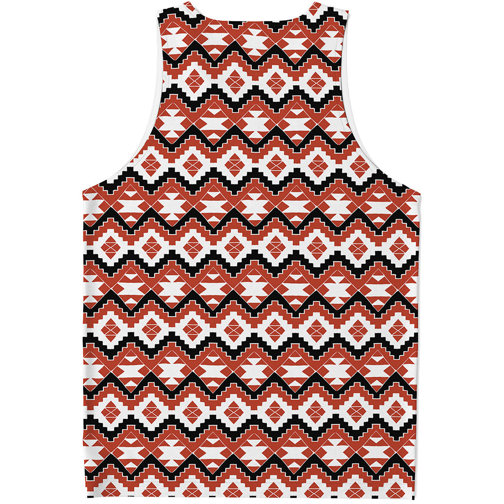 Native American Indian Pattern Print Men's Tank Top