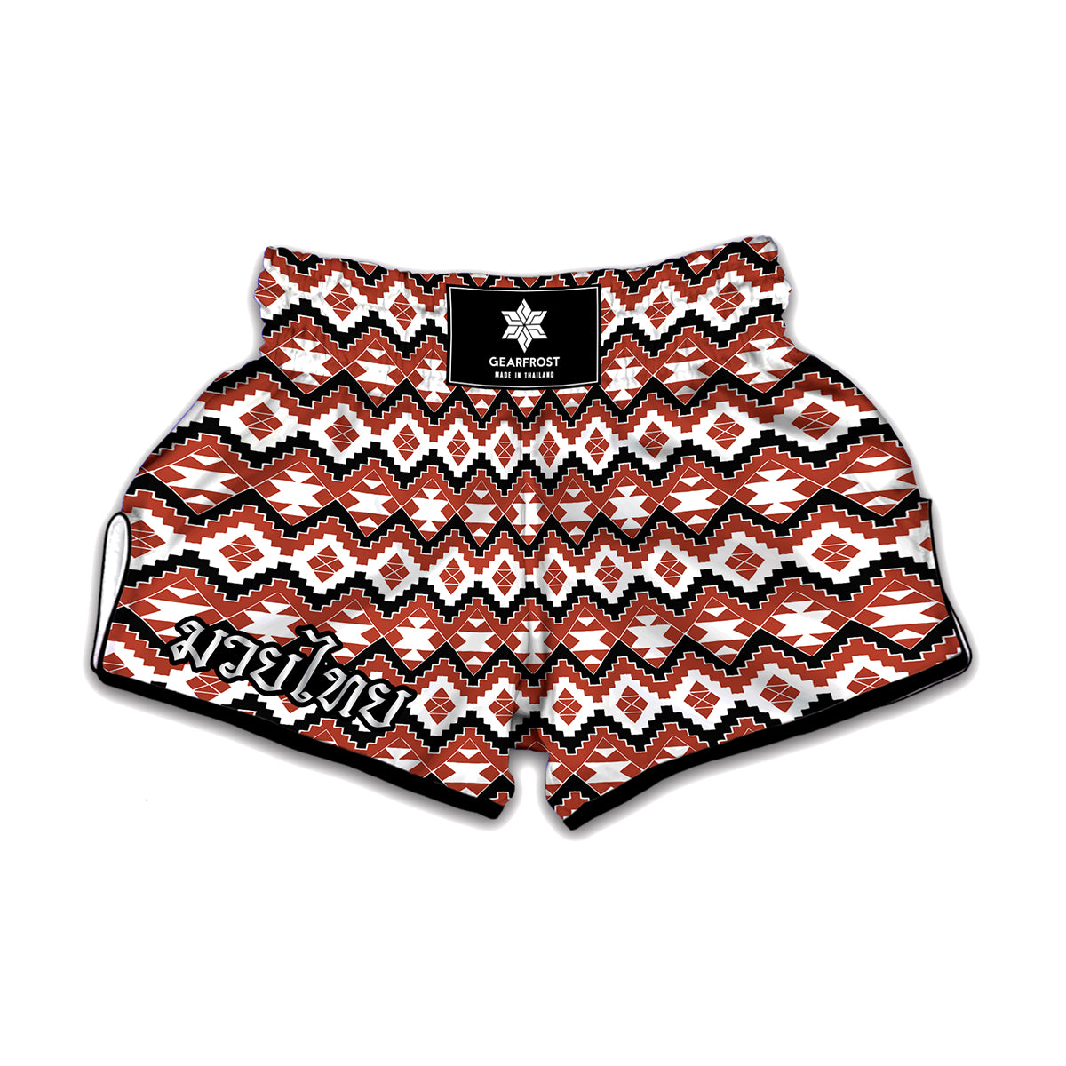 Native American Indian Pattern Print Muay Thai Boxing Shorts