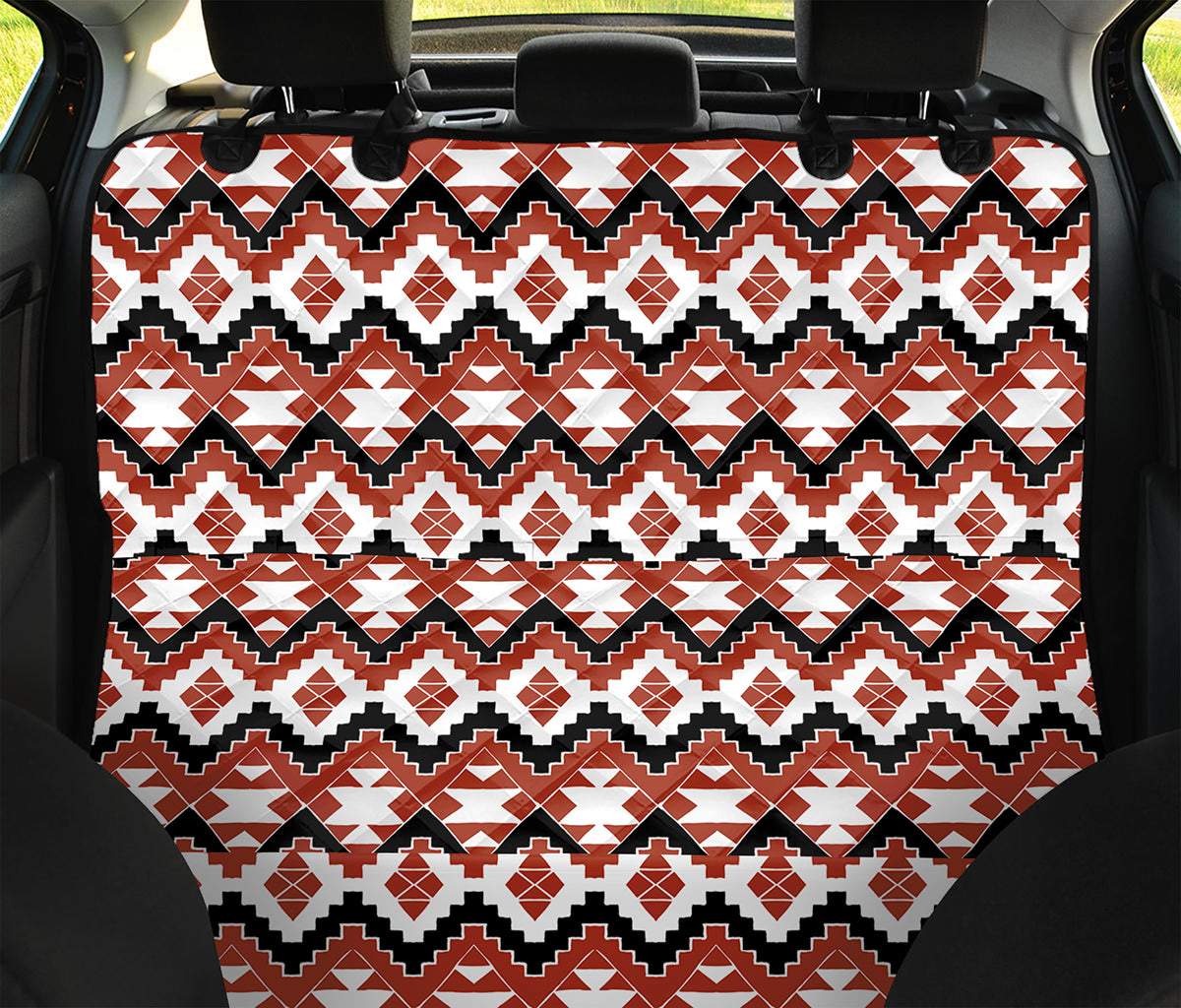 Native American Indian Pattern Print Pet Car Back Seat Cover