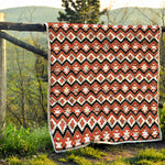 Native American Indian Pattern Print Quilt