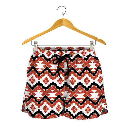 Native American Indian Pattern Print Women's Shorts