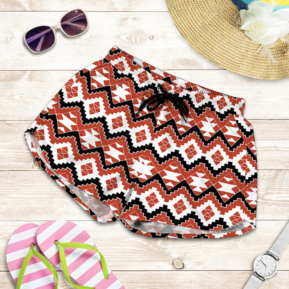 Native American Indian Pattern Print Women's Shorts