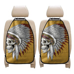 Native American Indian Skull Print Car Seat Organizers