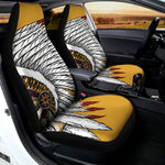 Native American Indian Skull Print Universal Fit Car Seat Covers