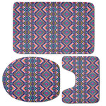 Native American Navajo Tribal Print 3 Piece Bath Mat Set