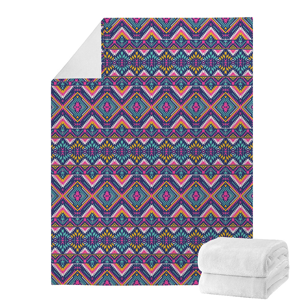 Native American Navajo Tribal Print Blanket