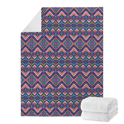 Native American Navajo Tribal Print Blanket