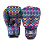 Native American Navajo Tribal Print Boxing Gloves