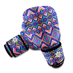 Native American Navajo Tribal Print Boxing Gloves