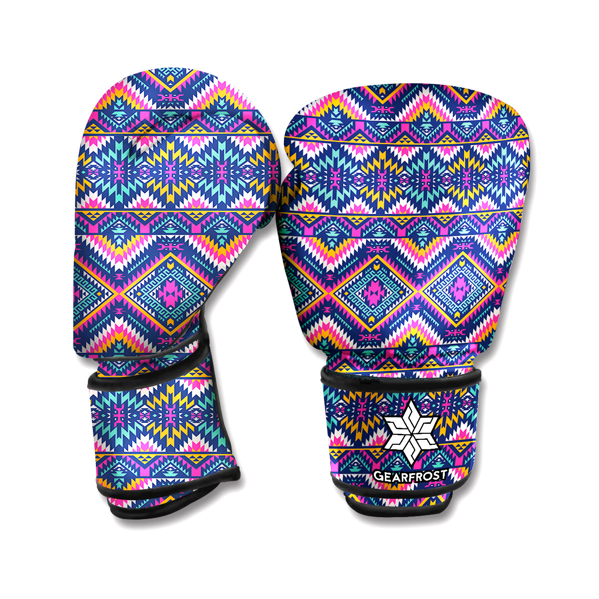 Native American Navajo Tribal Print Boxing Gloves