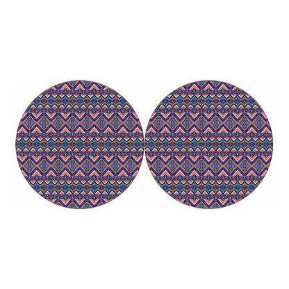 Native American Navajo Tribal Print Car Coasters