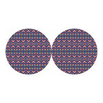 Native American Navajo Tribal Print Car Coasters