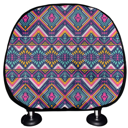 Native American Navajo Tribal Print Car Headrest Covers