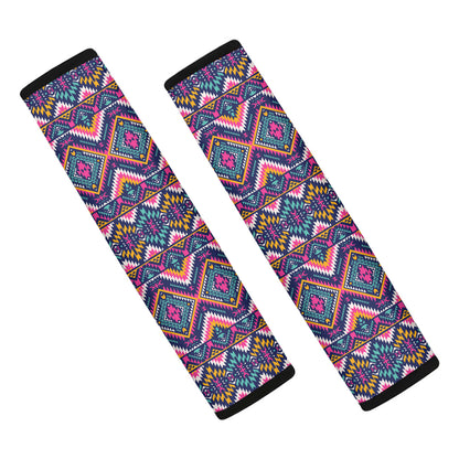 Native American Navajo Tribal Print Car Seat Belt Covers