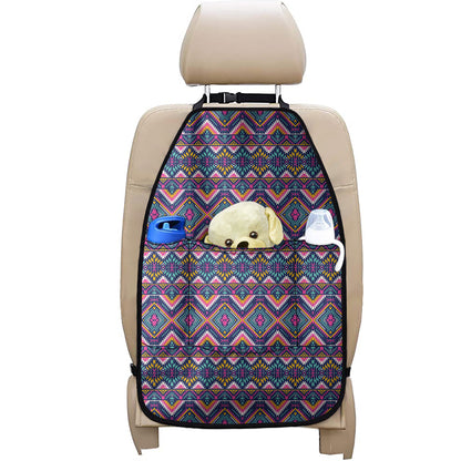 Native American Navajo Tribal Print Car Seat Organizers